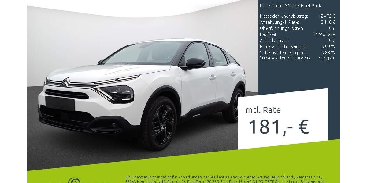 Citroen C4 15.723 km 15.590 &euro; Borken 46325