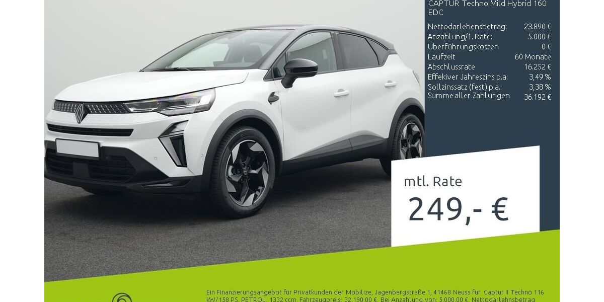 Renault Captur 1.500 km 25.880 &euro; Borken 46325