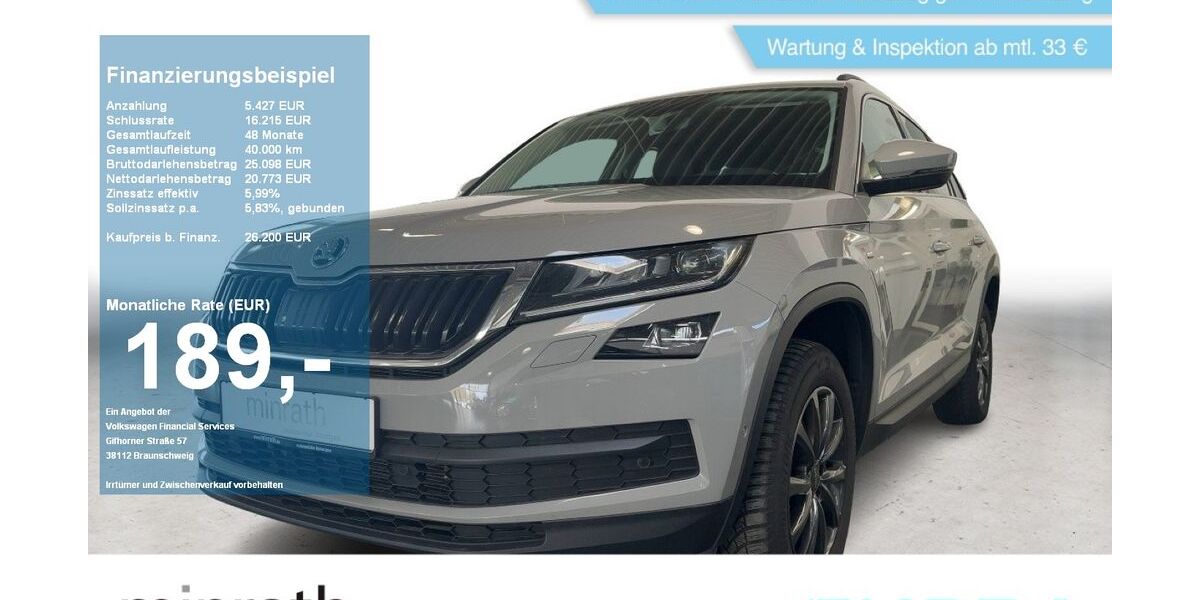 Skoda Kodiaq 132.761 km 25.700 &euro; Duisburg-Rheinhausen 47226