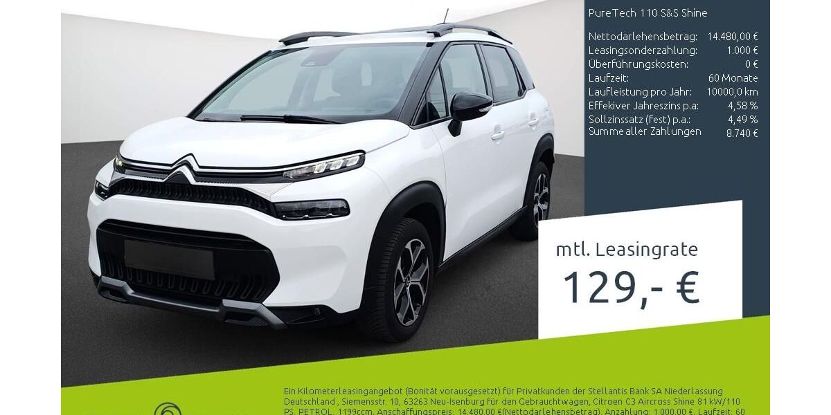 Citroen C3 Aircross 20.587 km 15.230 &euro; Borken 46325