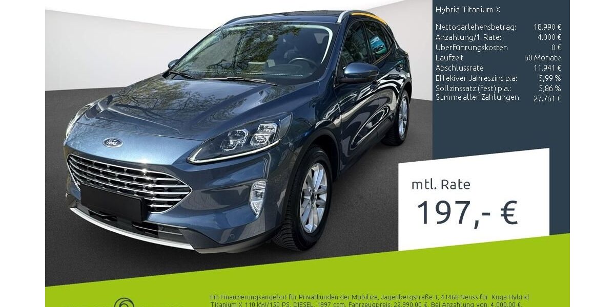 Ford Kuga 50.083 km 22.990 &euro; Borken 46325