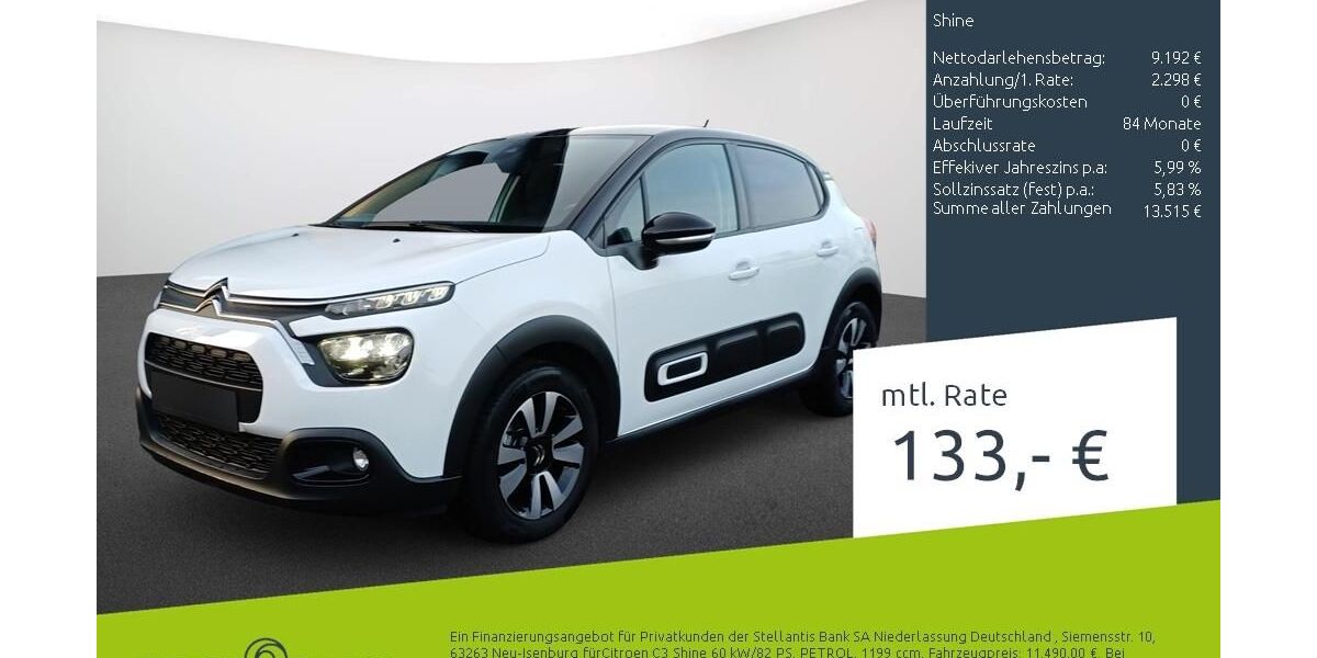 Citroen C3 52.110 km 11.879 &euro; Dülmen 48249