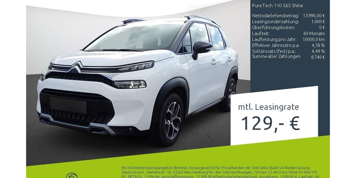 Citroen C3 Aircross 25.957 km 14.640 &euro; Borken 46325