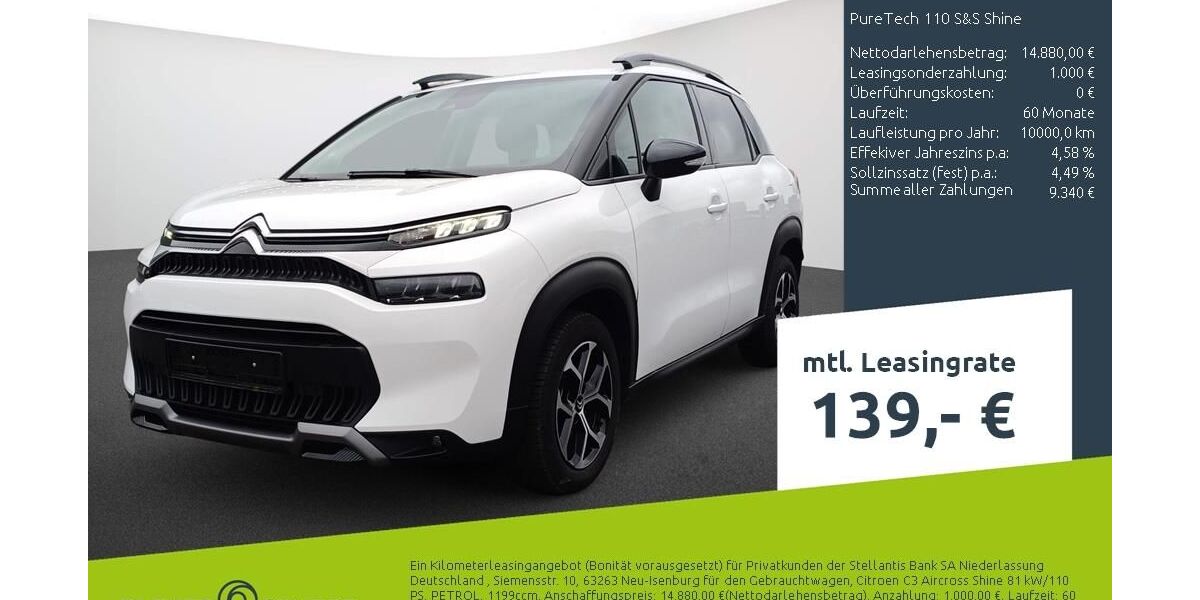 Citroen C3 Aircross 18.703 km 13.474 &euro; Borken 46325