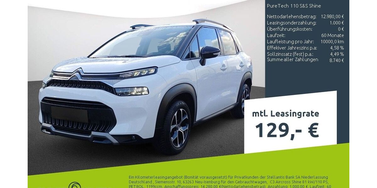 Citroen C3 Aircross 35.521 km 12.570 &euro; Borken 46325