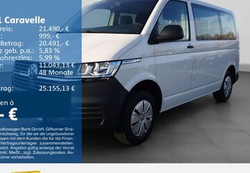VW T6 Caravelle 91.169 km 21.490 &euro; Dorsten 46282