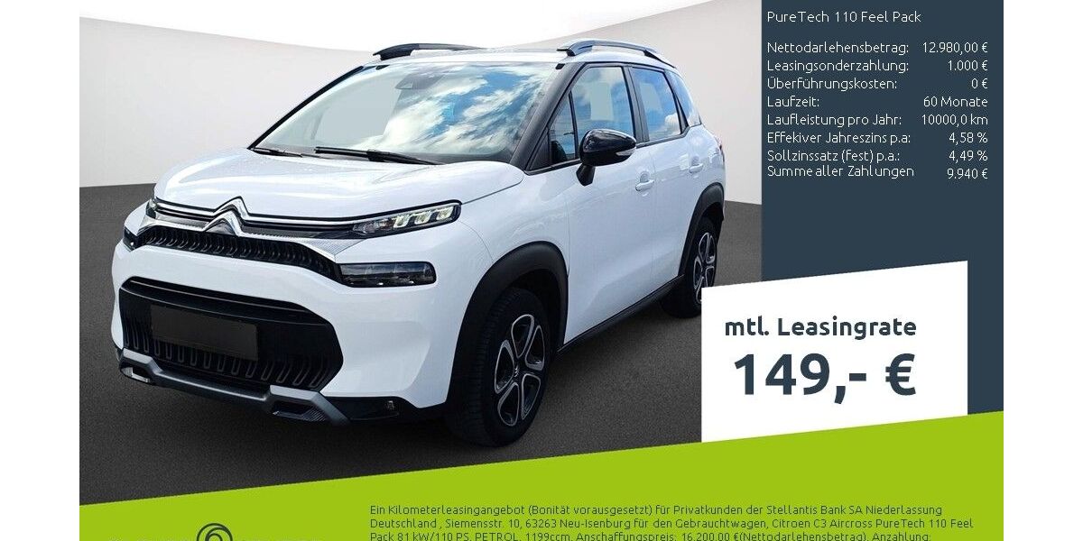 Citroen C3 Aircross 16.749 km 12.570 &euro; Borken 46325