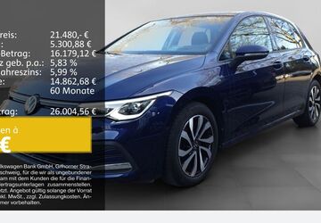 VW Golf 53.471 km 21.480 &euro; Bochum 44892
