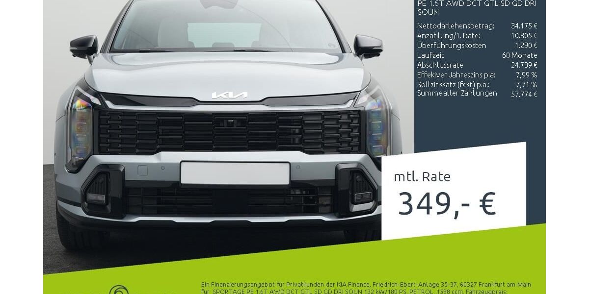 Kia Sportage 4.900 km 43.880 &euro; Borken 46325