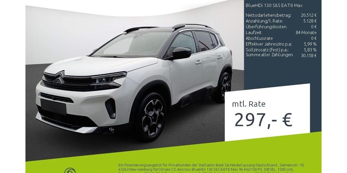 Citroen C5 Aircross 32.009 km 25.640 &euro; Dülmen 48249