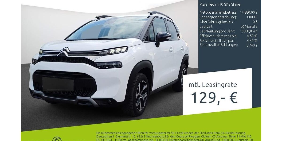 Citroen C3 Aircross 9.784 km 15.389 &euro; Borken 46325