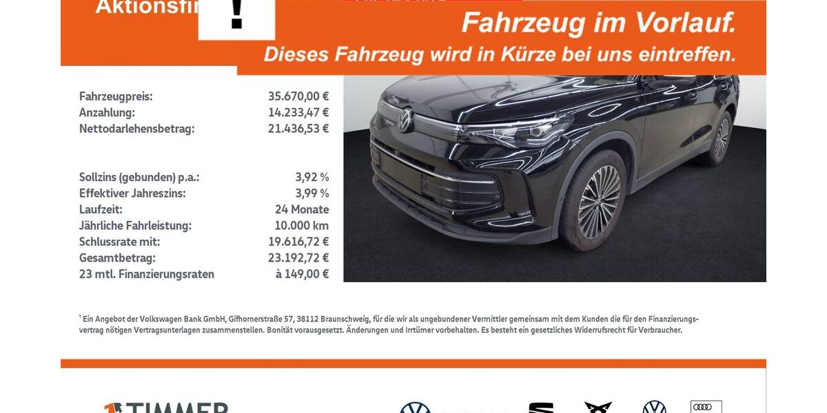 VW Tiguan 21.252 km 35.670 &euro; Borken 46325