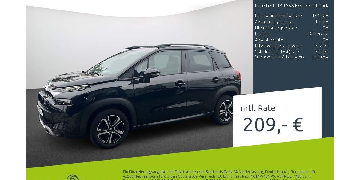 Citroen C3 Aircross 23.277 km 16.777 &euro; Dülmen 48249