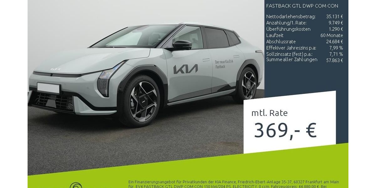 Kia EV4 7.900 km 43.360 &euro; Borken 46325