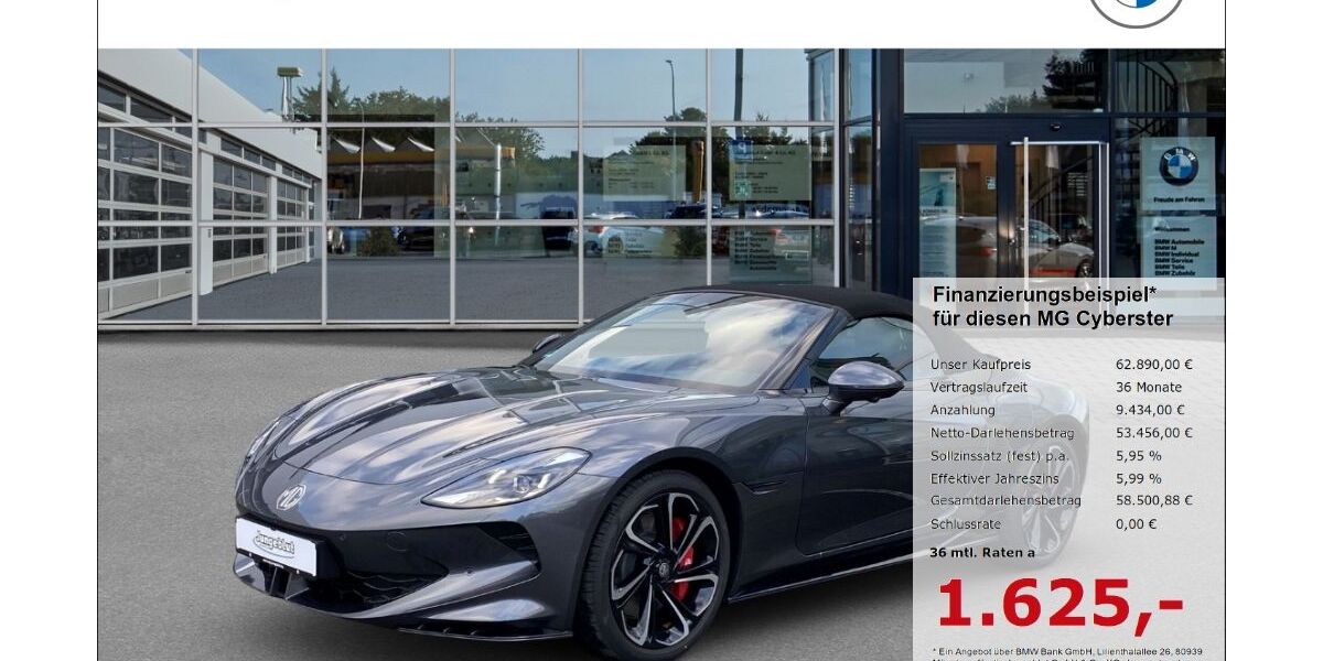 MG Cyberster 1.366 km 62.890 &euro; Borken 46325