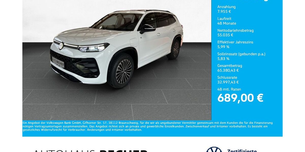 VW Tayron 8.208 km 62.990 &euro; Wesel 46485