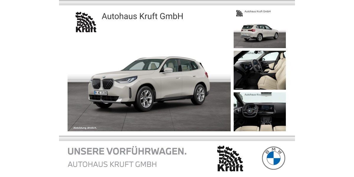 BMW X3 12.900 km 54.980 &euro; Oberhausen 46117