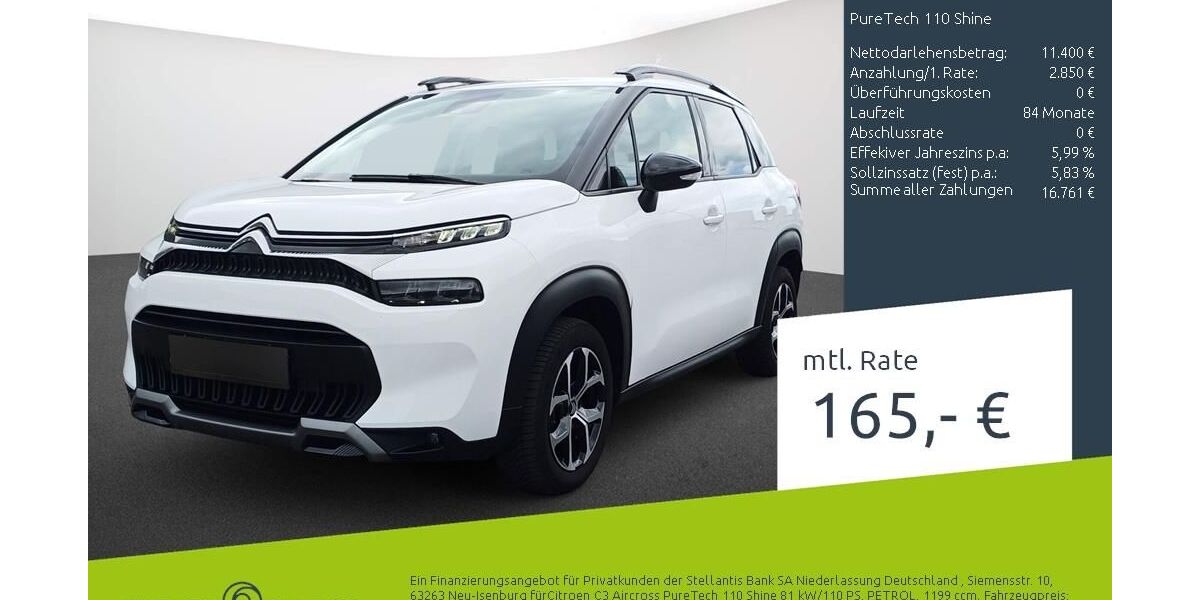 Citroen C3 Aircross 20.903 km 13.260 &euro; Borken 46325