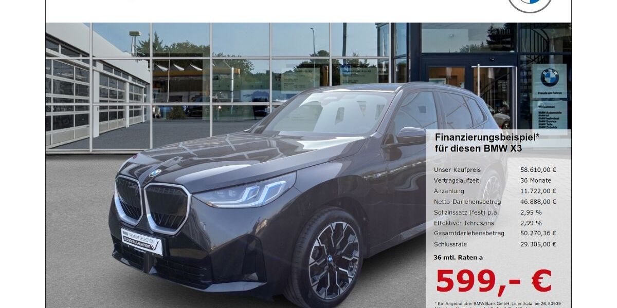 BMW X3 18.629 km 58.610 &euro; Borken 46325