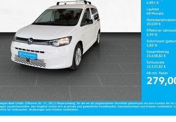 VW Caddy 42.685 km 24.930 &euro; Wesel 46485