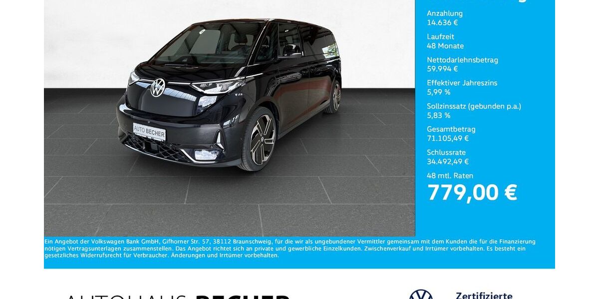 VW ID. Buzz 5.500 km 74.630 &euro; Wesel 46485