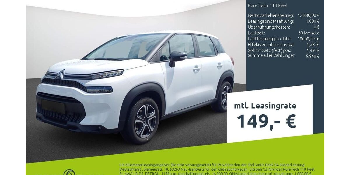 Citroen C3 Aircross 19.327 km 12.630 &euro; Borken 46325