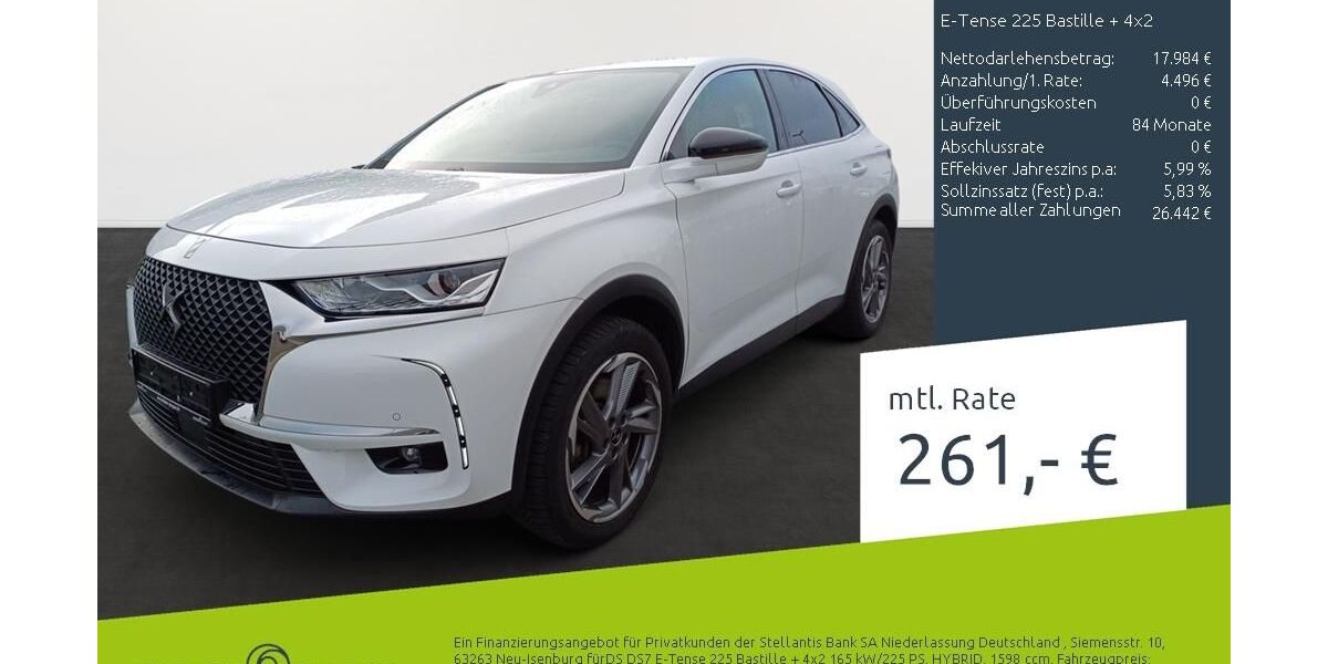 DS Automobiles DS7 (Crossback) 13.353 km 22.319 &euro; Borken 46325