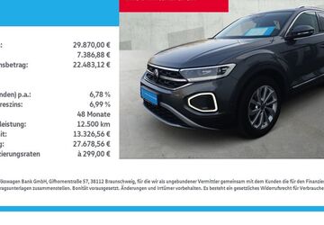 VW T-Roc 31.576 km 29.330 &euro; Borken 46325