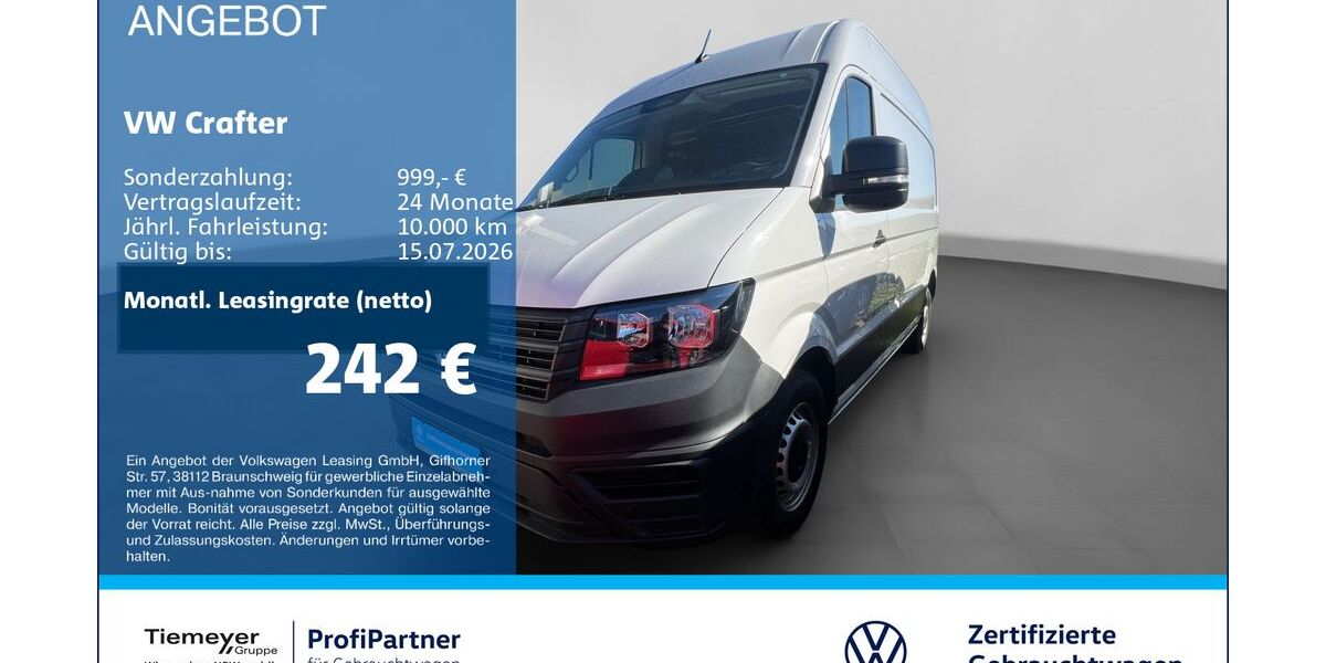 VW Crafter 31.089 km 35.470 &euro; Recklinghausen 45663