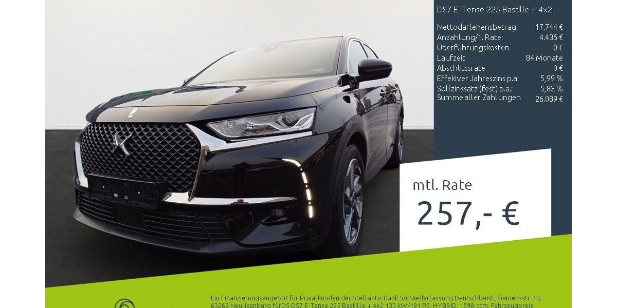 DS Automobiles DS7 (Crossback) 20.198 km 22.180 &euro; Borken 46325