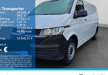 VW T6 Transporter 44.926 km 28.820 &euro; Recklinghausen 45663