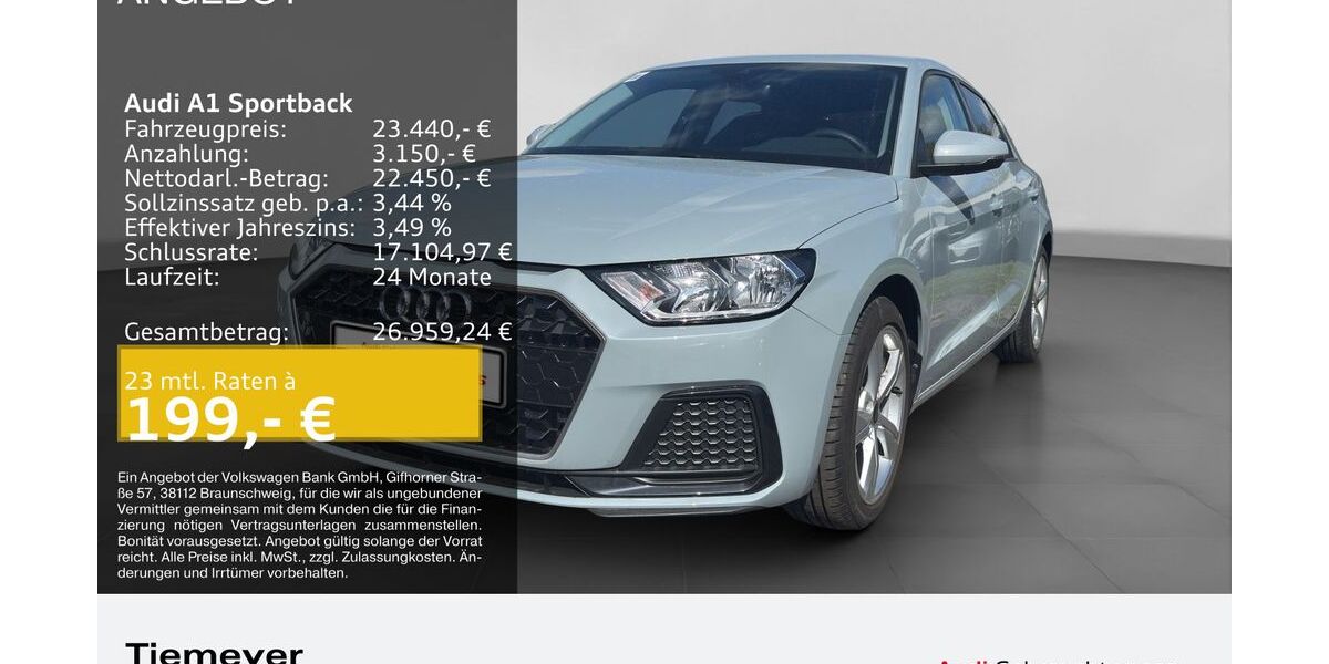 Audi A1 9.658 km 22.870 &euro; Dorsten 46284