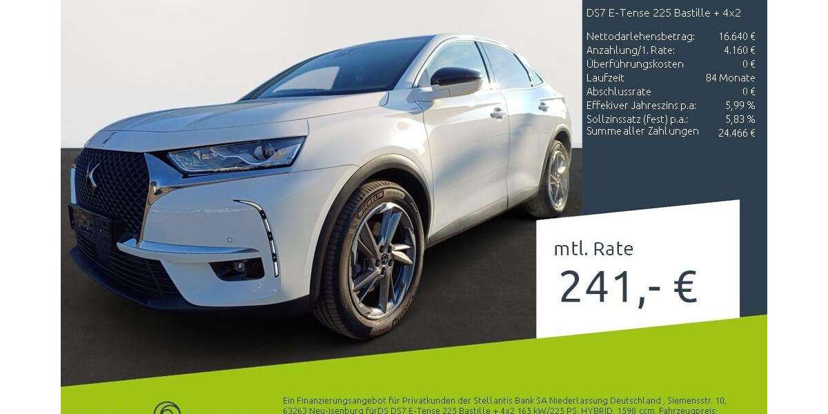 DS Automobiles DS 7 Crossback 27.663 km 20.800 &euro; Borken 46325