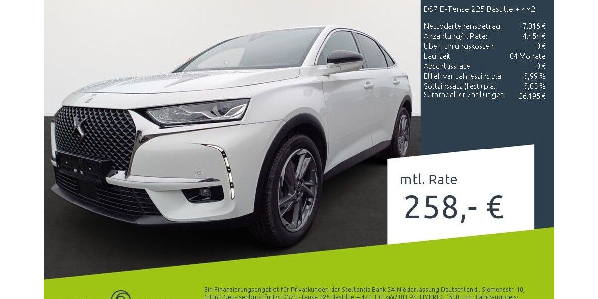 DS Automobiles DS7 (Crossback) 34.776 km 20.540 &euro; Borken 46325
