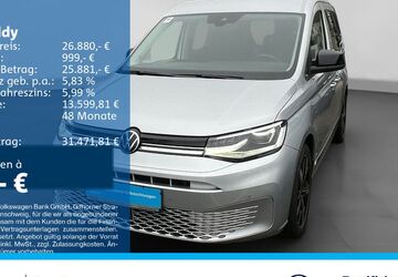 VW Caddy 89.996 km 26.880 &euro; Recklinghausen 45663