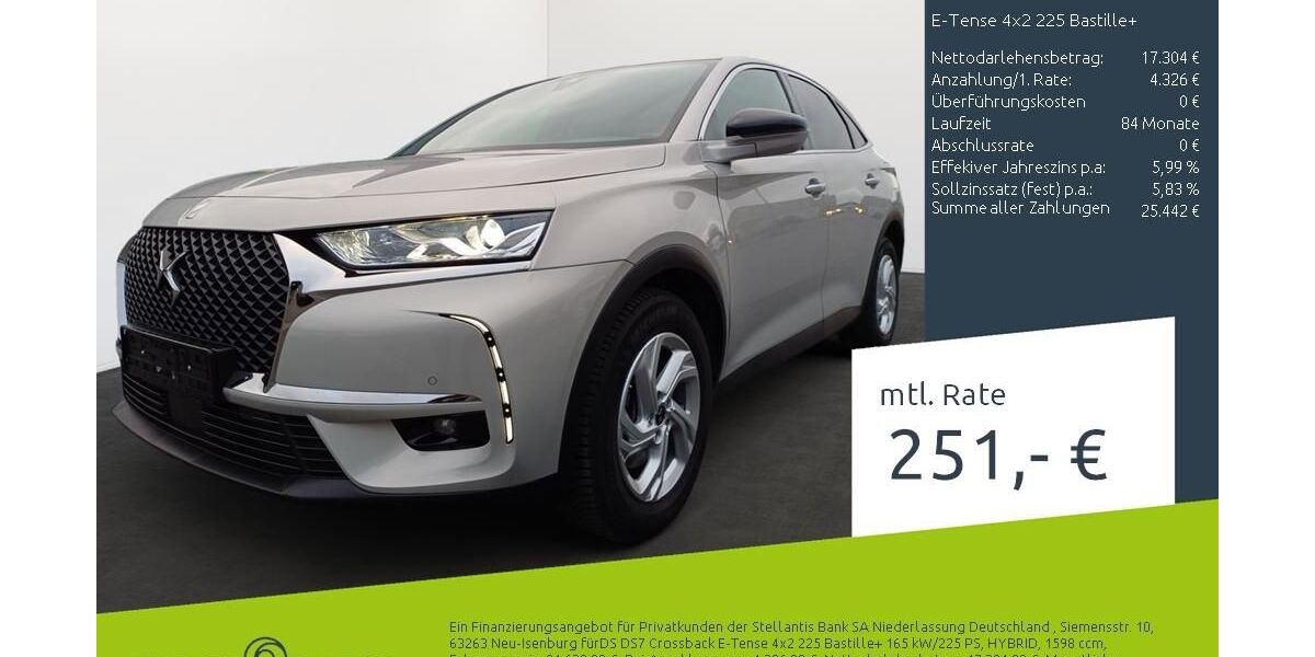 DS Automobiles DS7 (Crossback) 41.947 km 20.970 &euro; Borken 46325