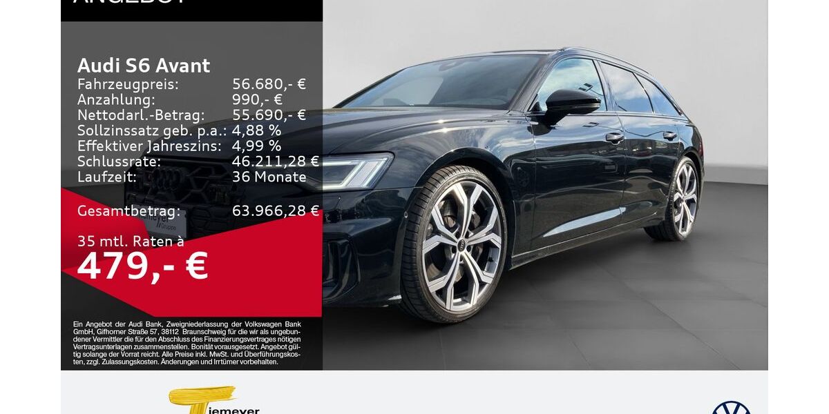 Audi S6 26.855 km 55.780 &euro; Bochum 44892