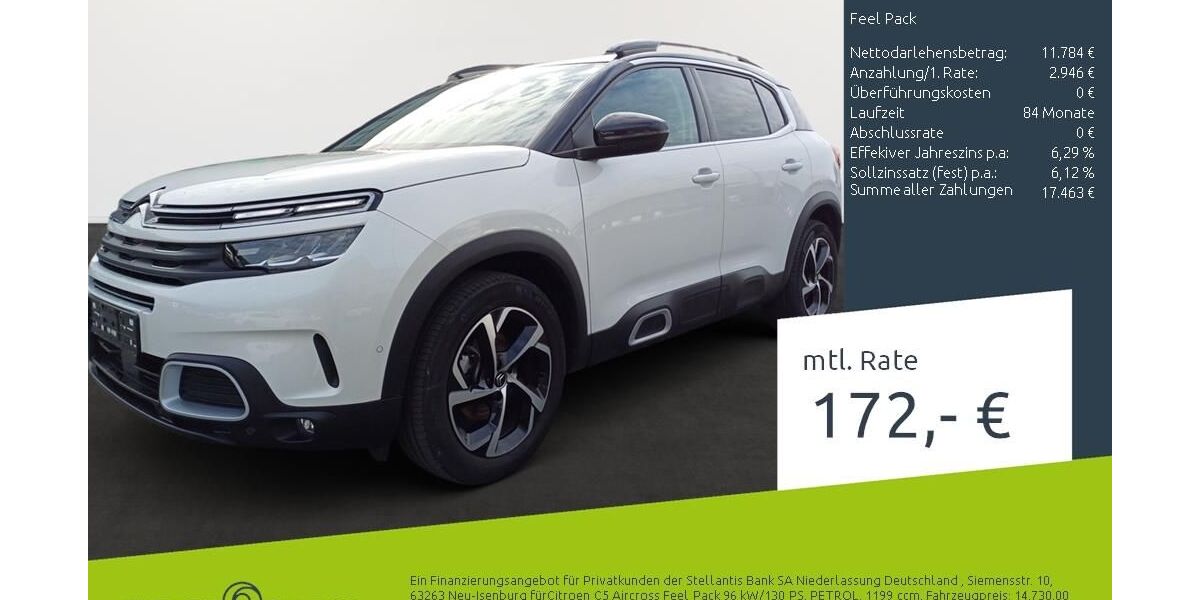 Citroen C5 Aircross 21.297 km 14.699 &euro; Borken 46325