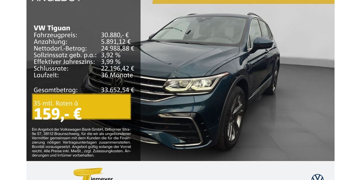 VW Tiguan 69.393 km 29.980 &euro; Recklinghausen 45663