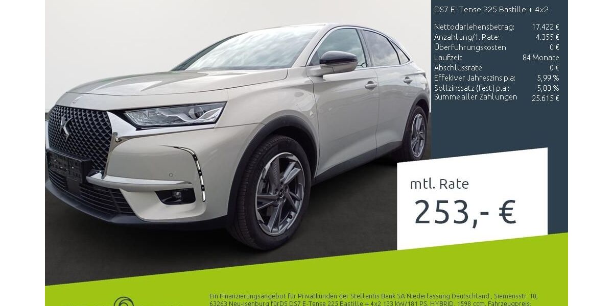DS Automobiles DS7 (Crossback) 25.851 km 21.430 &euro; Borken 46325