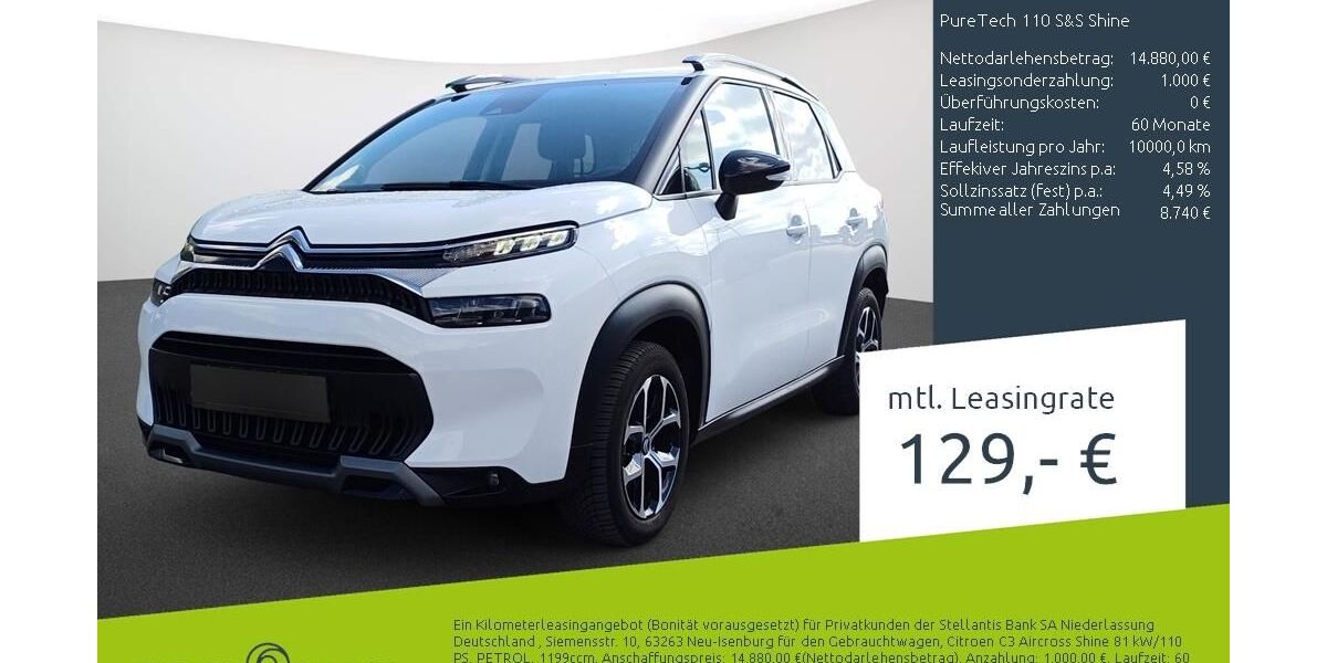 Citroen C3 Aircross 11.363 km 15.630 &euro; Borken 46325