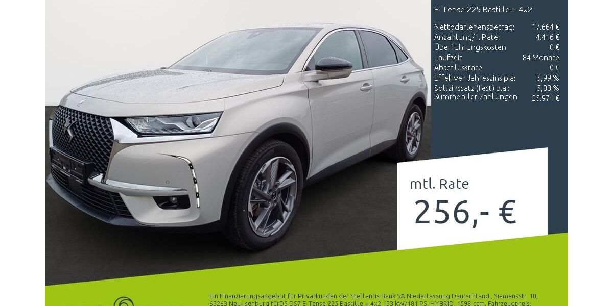 DS Automobiles DS7 (Crossback) 24.321 km 22.319 &euro; Borken 46325