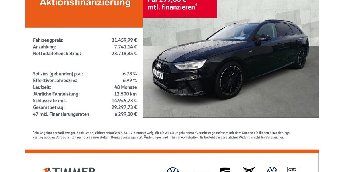 Audi A4 57.089 km 31.460 &euro; Borken 46325