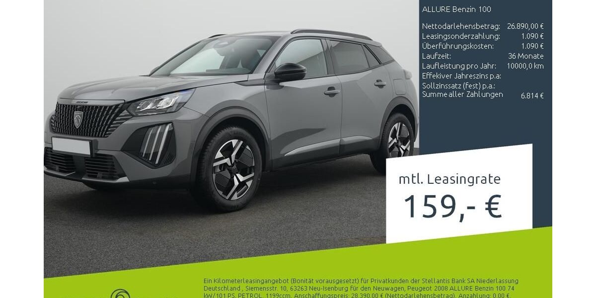 Peugeot 2008 5.847 km 27.640 &euro; Borken 46325
