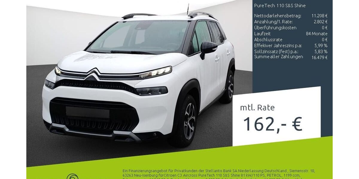 Citroen C3 Aircross 19.309 km 13.789 &euro; Borken 46325