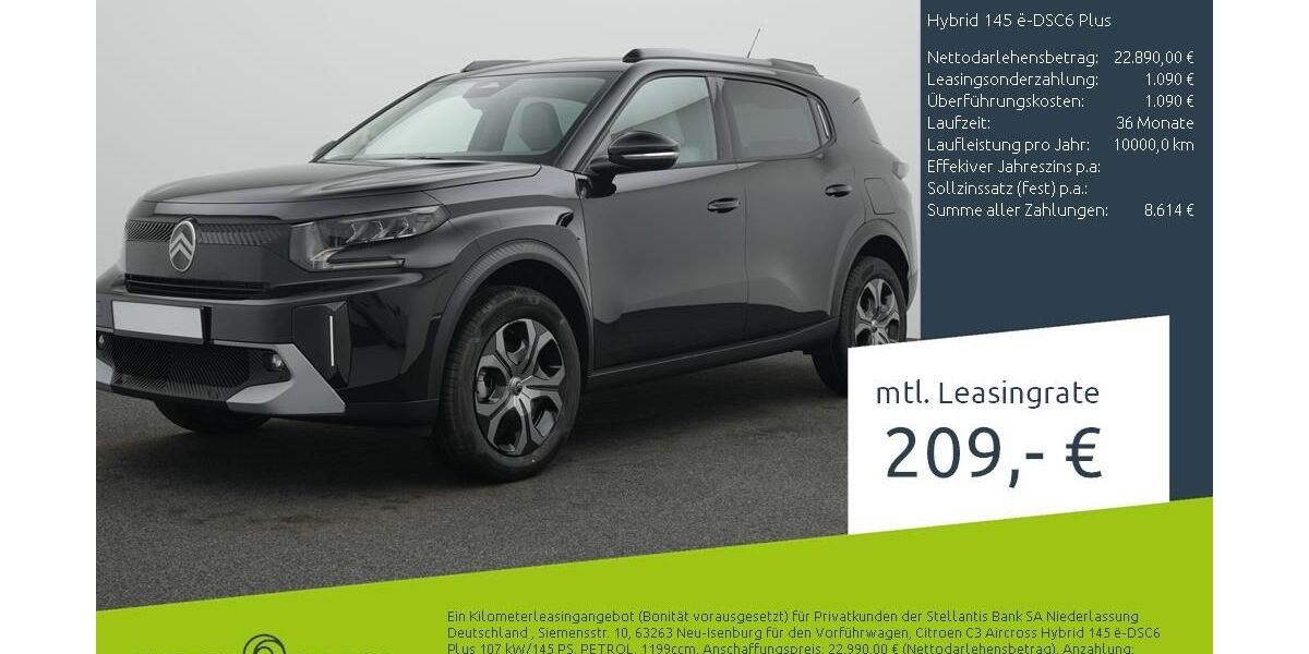 Citroen C3 Aircross 1.500 km 22.890 &euro; Borken 46325