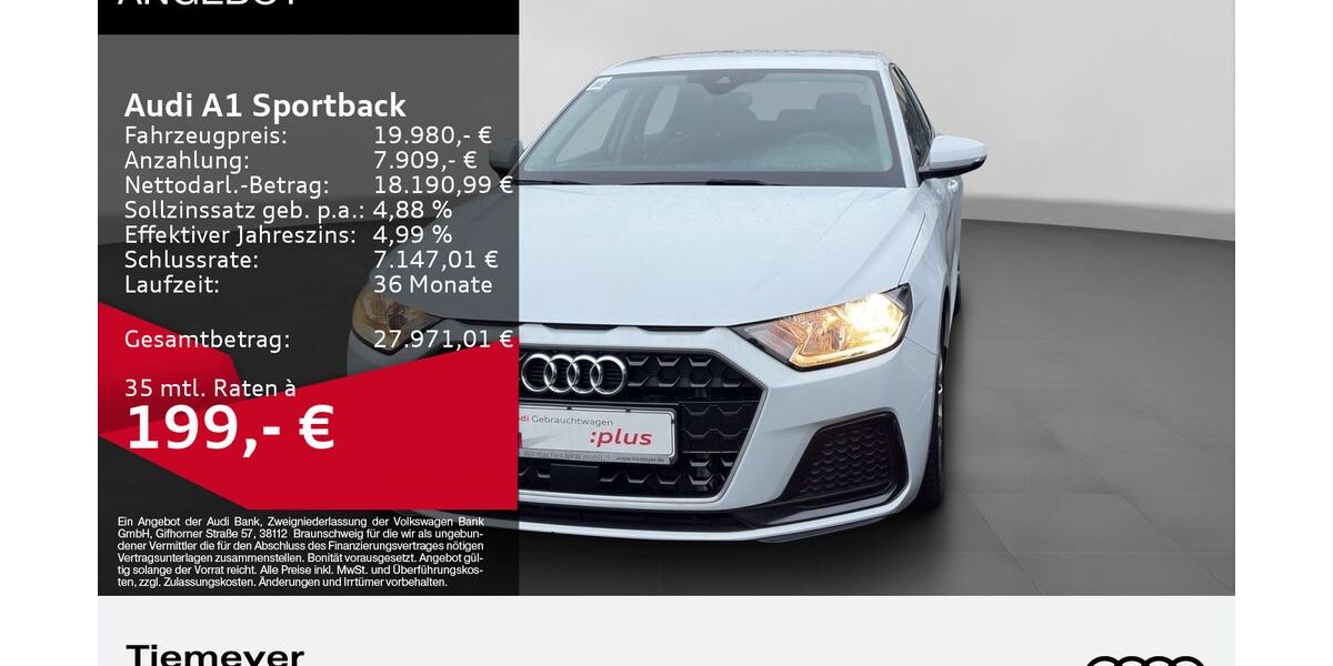 Audi A1 29.990 km 17.280 &euro; Dorsten 46284