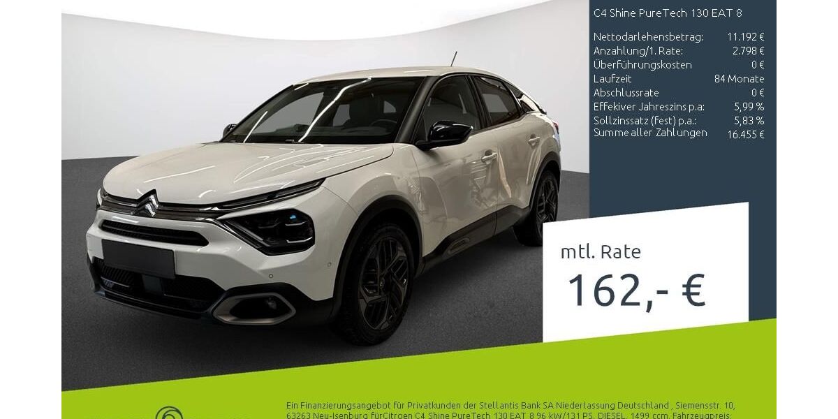 Citroen C4 95.303 km 13.990 &euro; Dülmen 48249