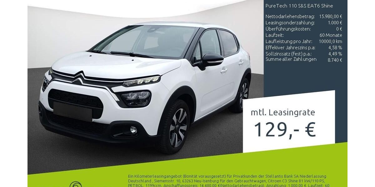 Citroen C3 21.119 km 16.719 &euro; Borken 46325