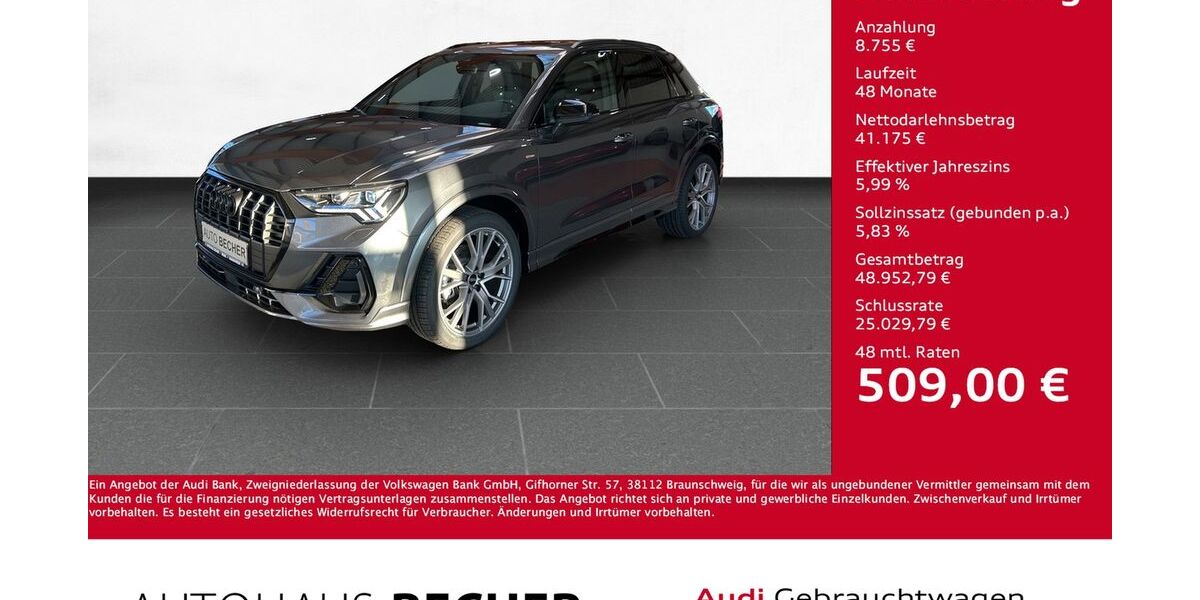Audi Q3 14.500 km 49.930 &euro; Wesel 46485
